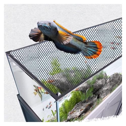 Aquarium Anti-Jump Net Cover (55.1" x 23.6") H457581