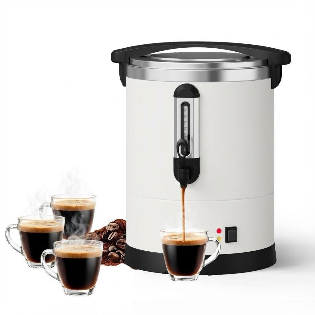 Large Capacity Stainless Steel Electric Coffee Urn J98146