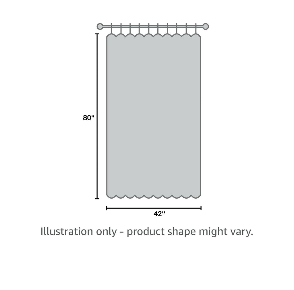 Blackout Curtains 80 inches Long D675