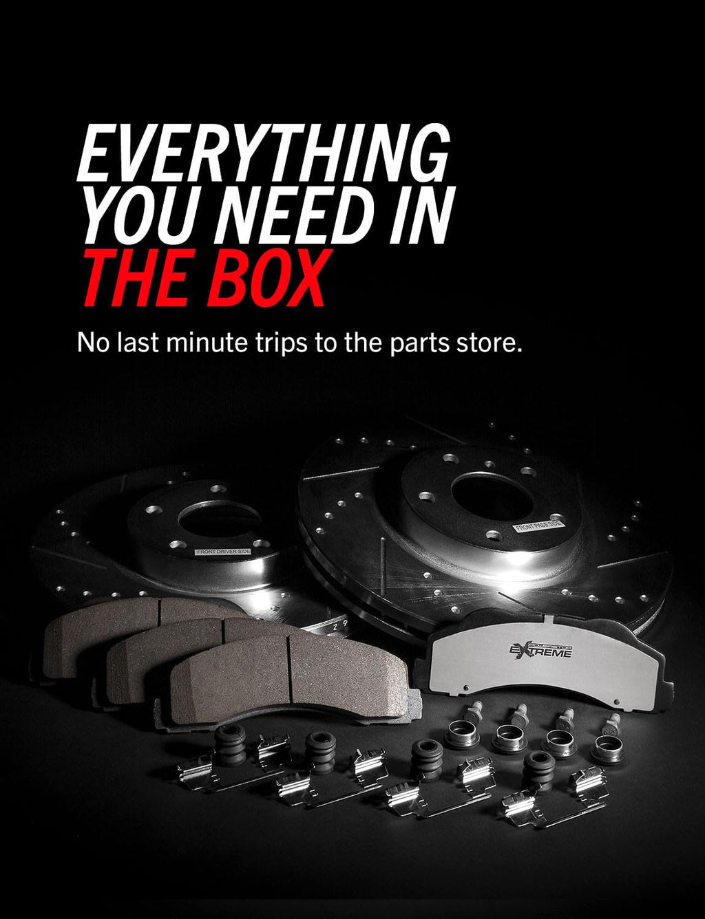Rear Brake Pad & Rotor Kit C21956