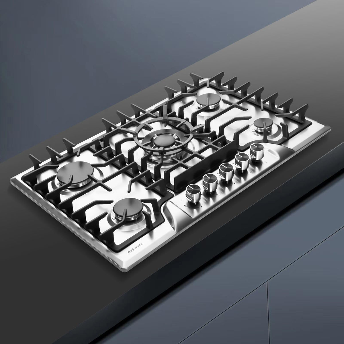 30 Inch 5 Burners Stainless Steel Gas Cooktop L9502