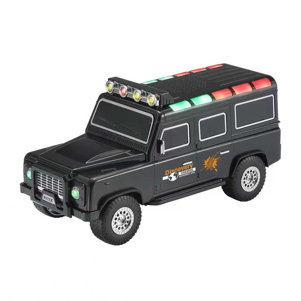 Black Off-Road Bluetooth Speaker with Roof Lights O5303