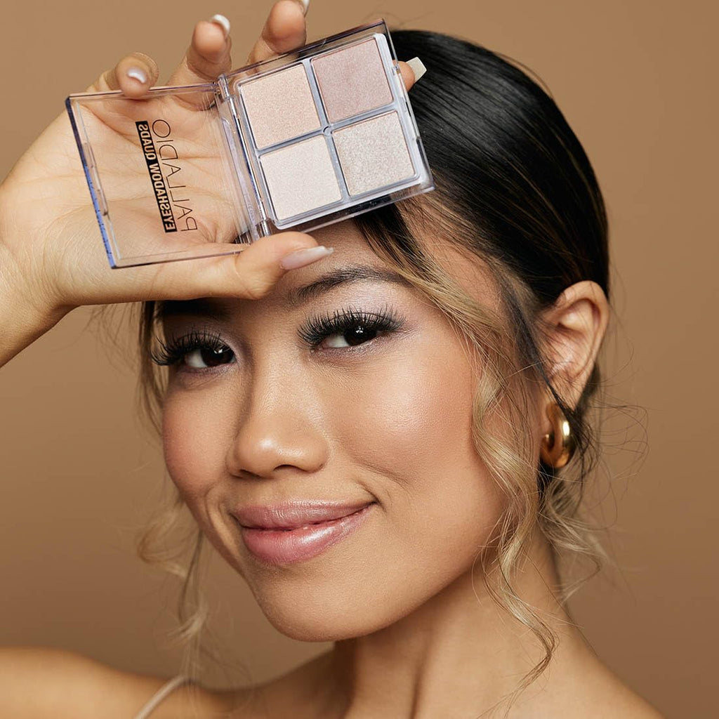 Pigmented Matte Metallic Shimmer Eyeshadow Palette A43219