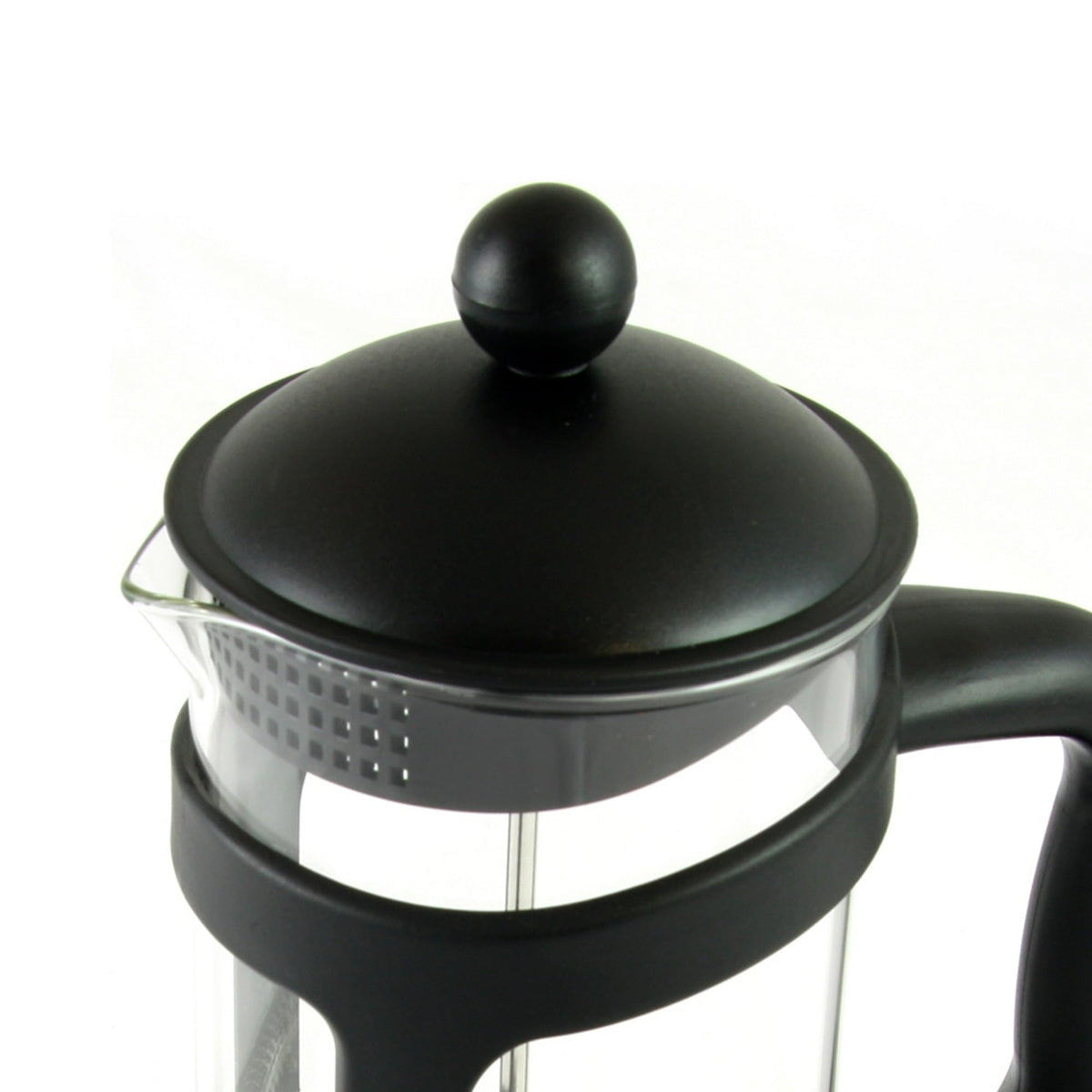 28 Ounce Glass French Press Coffee Maker with Stainless Steel Mesh Filter H33127