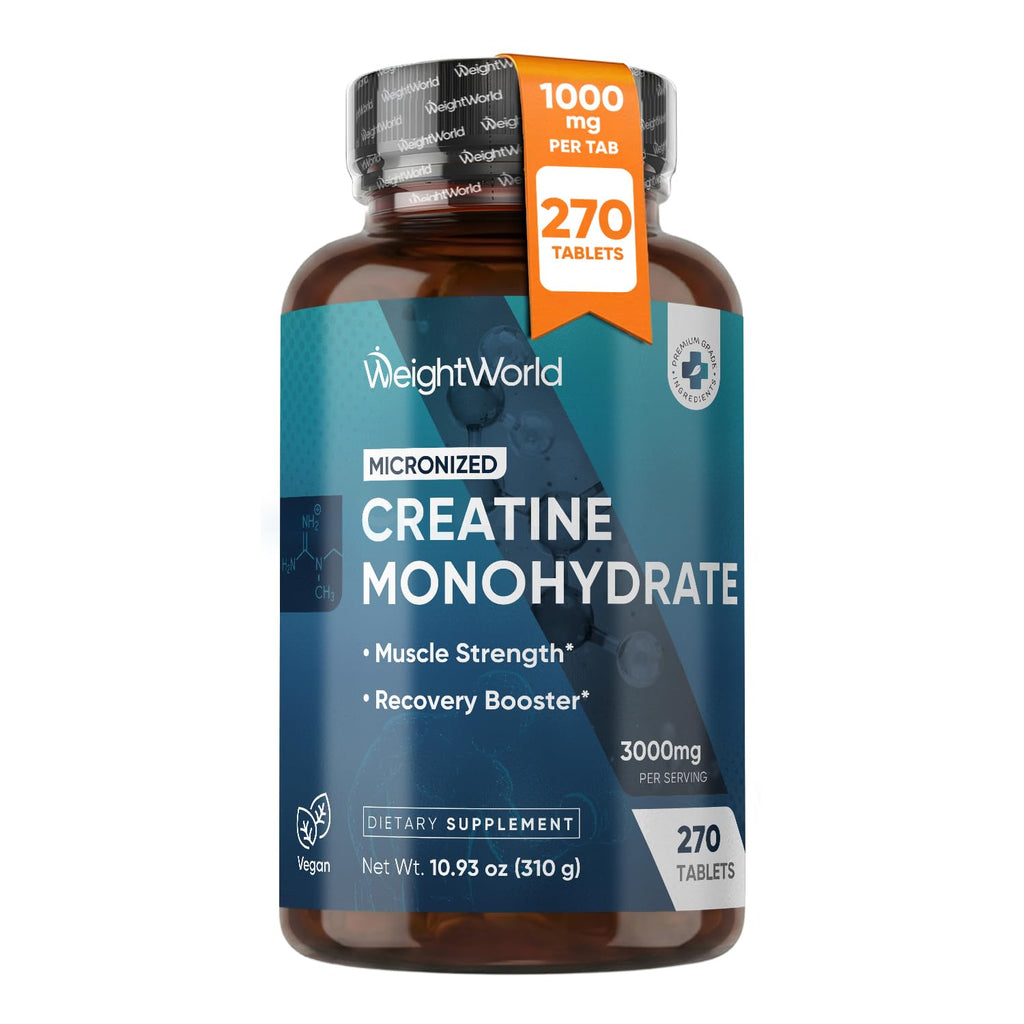 Micronized Creatine Monohydrate 3000mg 270 Ct F8197