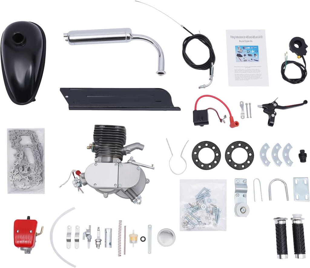 100CC 2 Stroke Bicycle Engine Kit with 36-Tooth Sprocket P7948