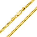 14K Yellow Gold Cuban Link Chain Necklace A216959