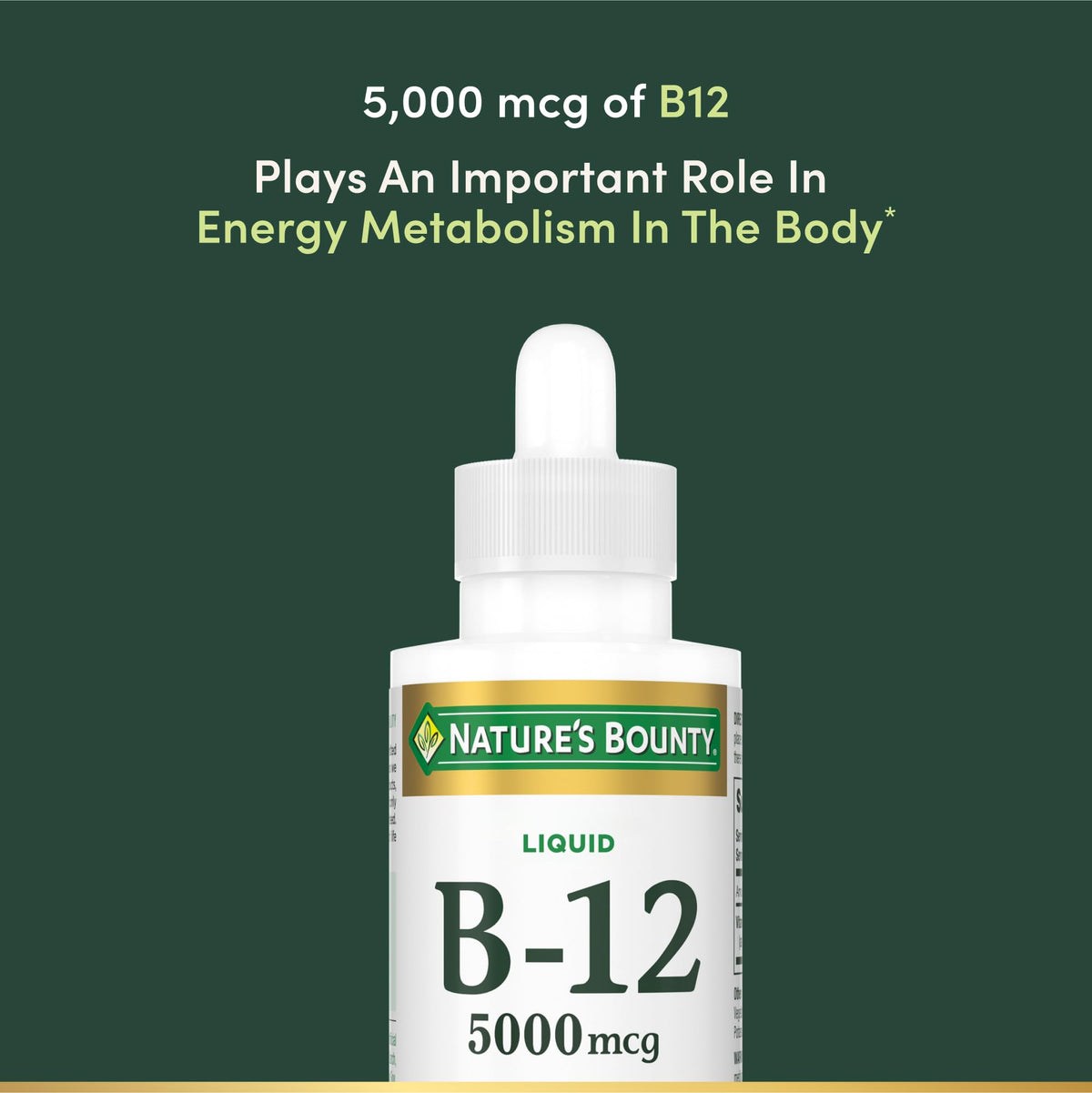 Vitamin B12 5000 mcg Sublingual Liquid 2 Fl Oz S50845