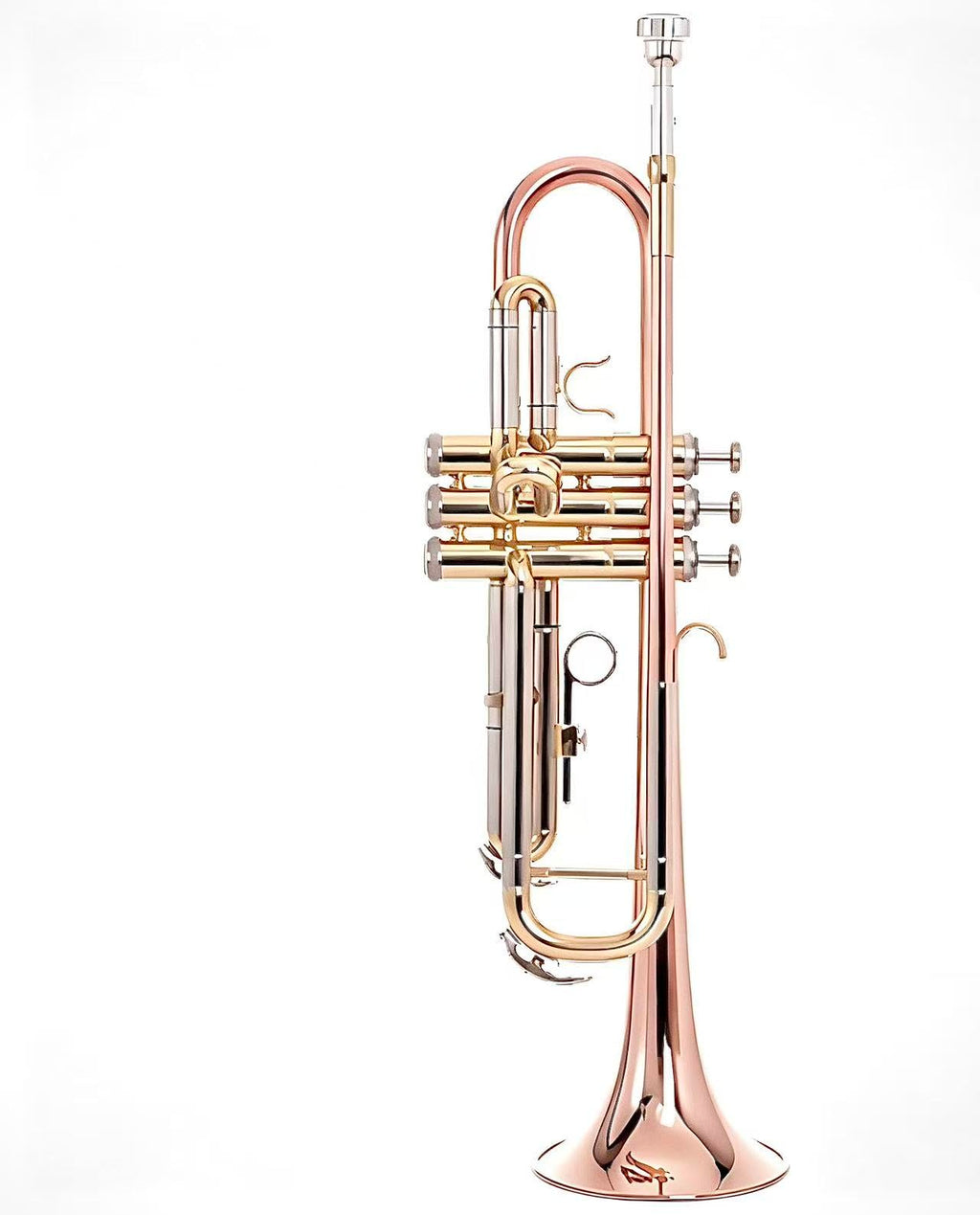Bb Standard Brass Trumpet Set with Case, Gloves, Mouthpiece and Clean Kit F55278