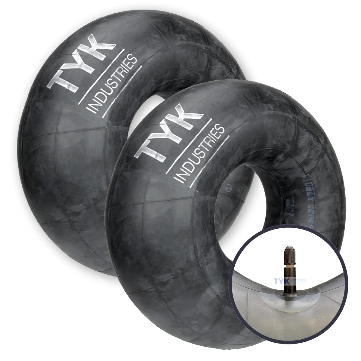 2-Pack Heavy Duty 15 Inch Tire Inner Tube with TR13 Valve Stem U88007