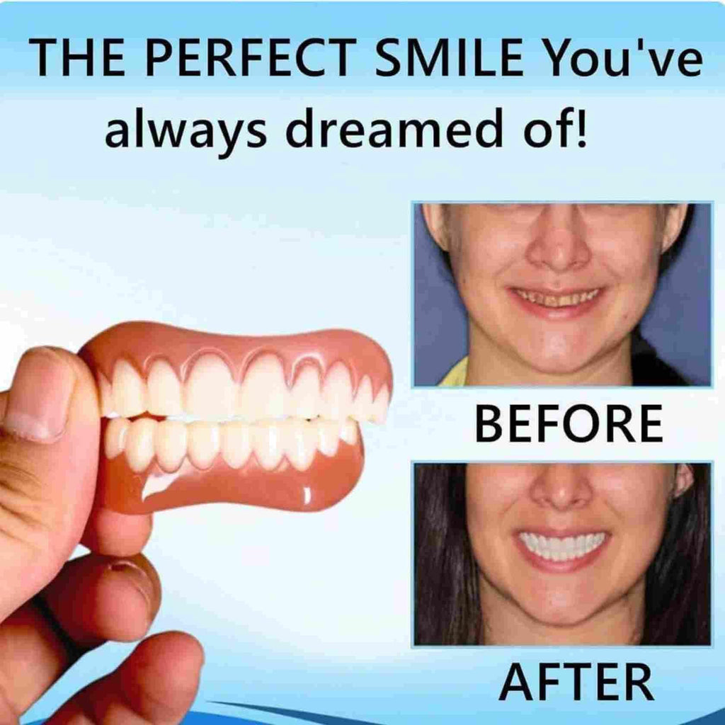 Adjustable Silicone Full-Mouth Denture Set X33774