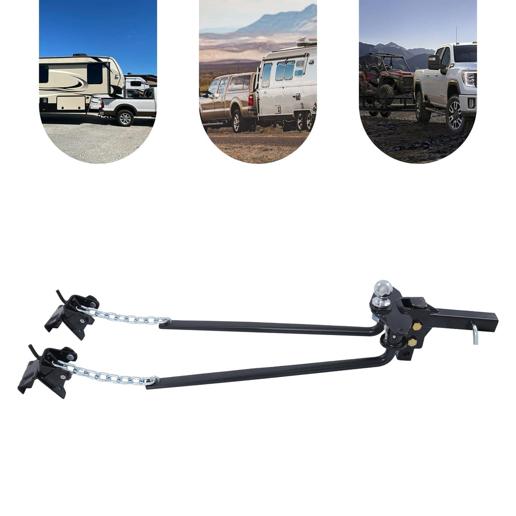 14000Lbs Weight Distribution Hitch with Sway Control C2870
