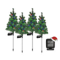 Solar Christmas Tree Garden Stake Lights Outdoor Waterproof Y3038