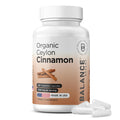 Certified Organic Ceylon Cinnamon 1200mg 120 Veg Capsules X473