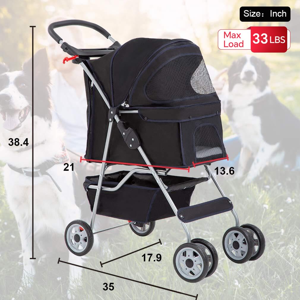 Foldable Pet Stroller Z46523