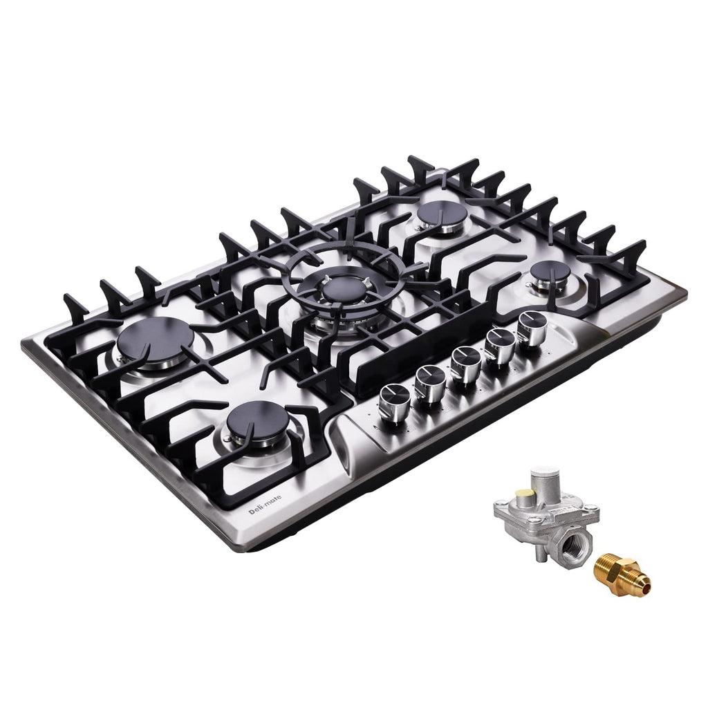 30 Inch 5 Burners Stainless Steel Gas Cooktop L9502