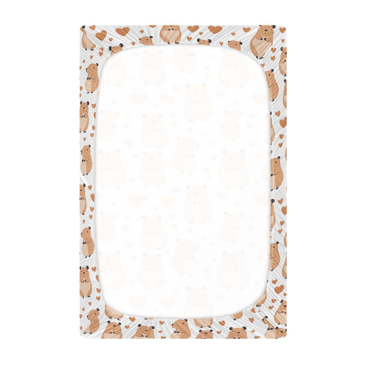 Soft Breathable Microfiber Crib Sheet Q777