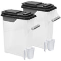 Pet Food Containers 16 Quart 2-pack P4517