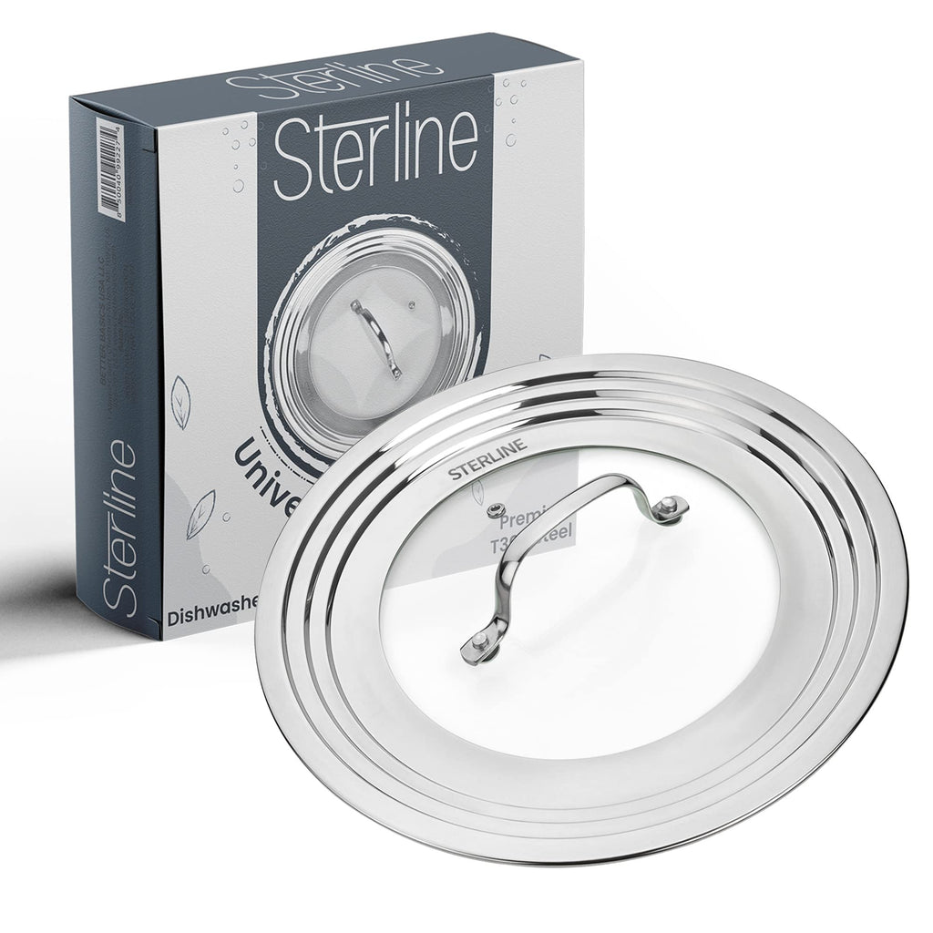 Tempered Glass Universal Lid with Steam Vent L251123