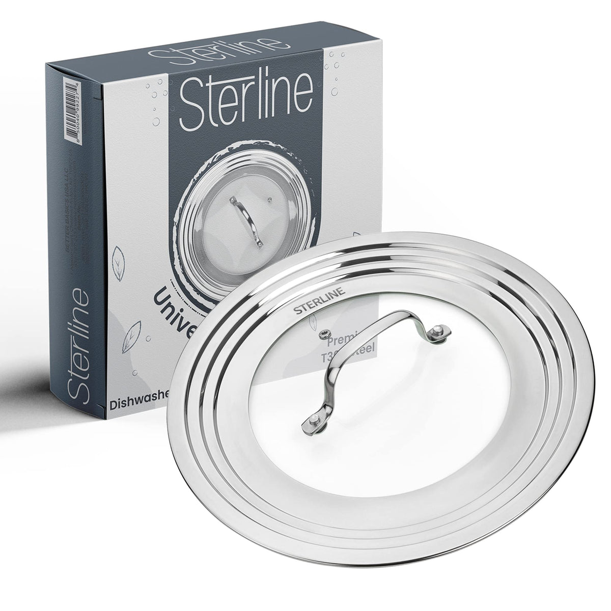 Tempered Glass Universal Lid with Steam Vent L251123