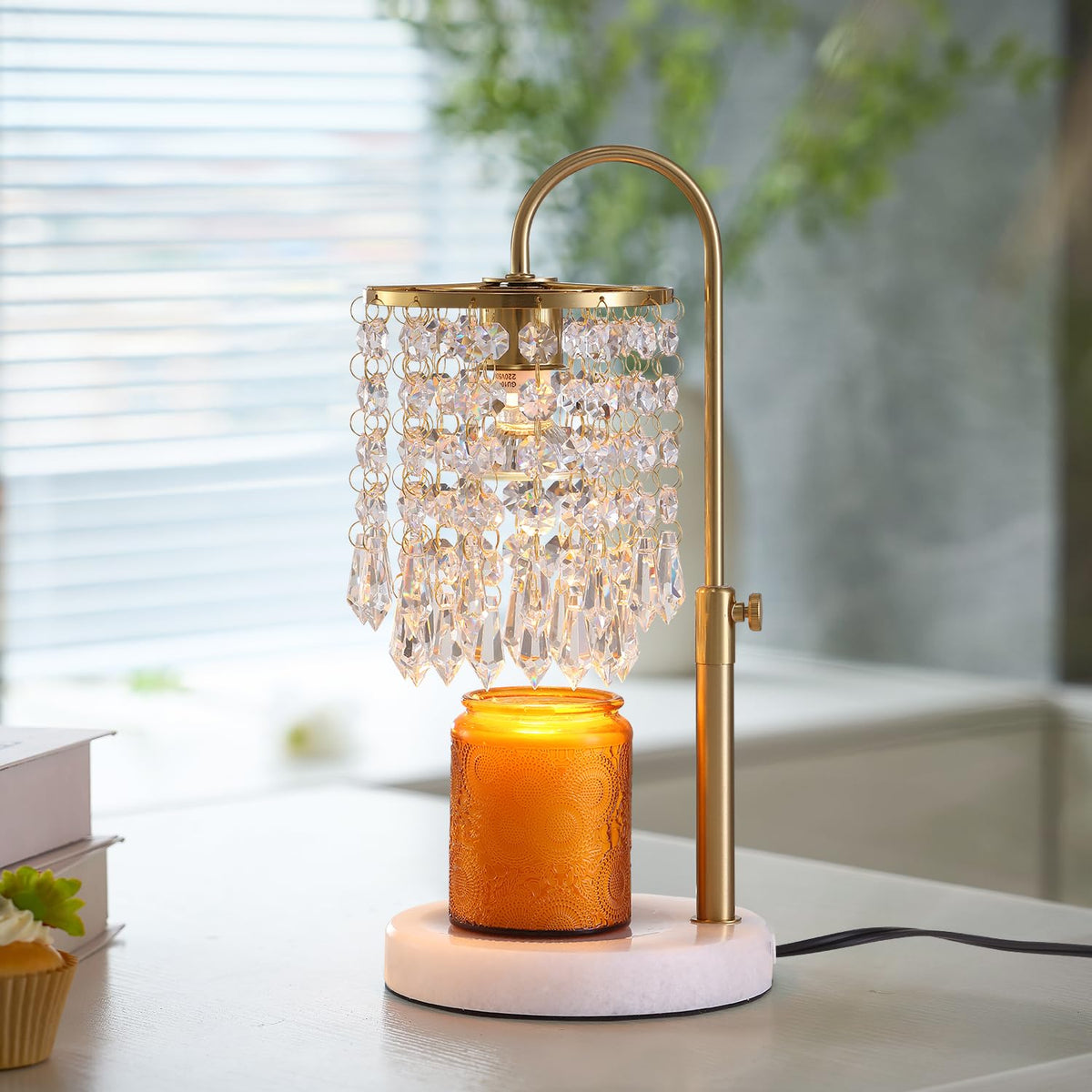 Candle Warmer Lamp with Timer Dimmer and 3 Bulbs U885900