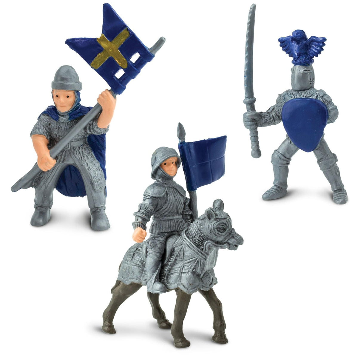 9 Medieval Knight & Dragon Toy Set U9741