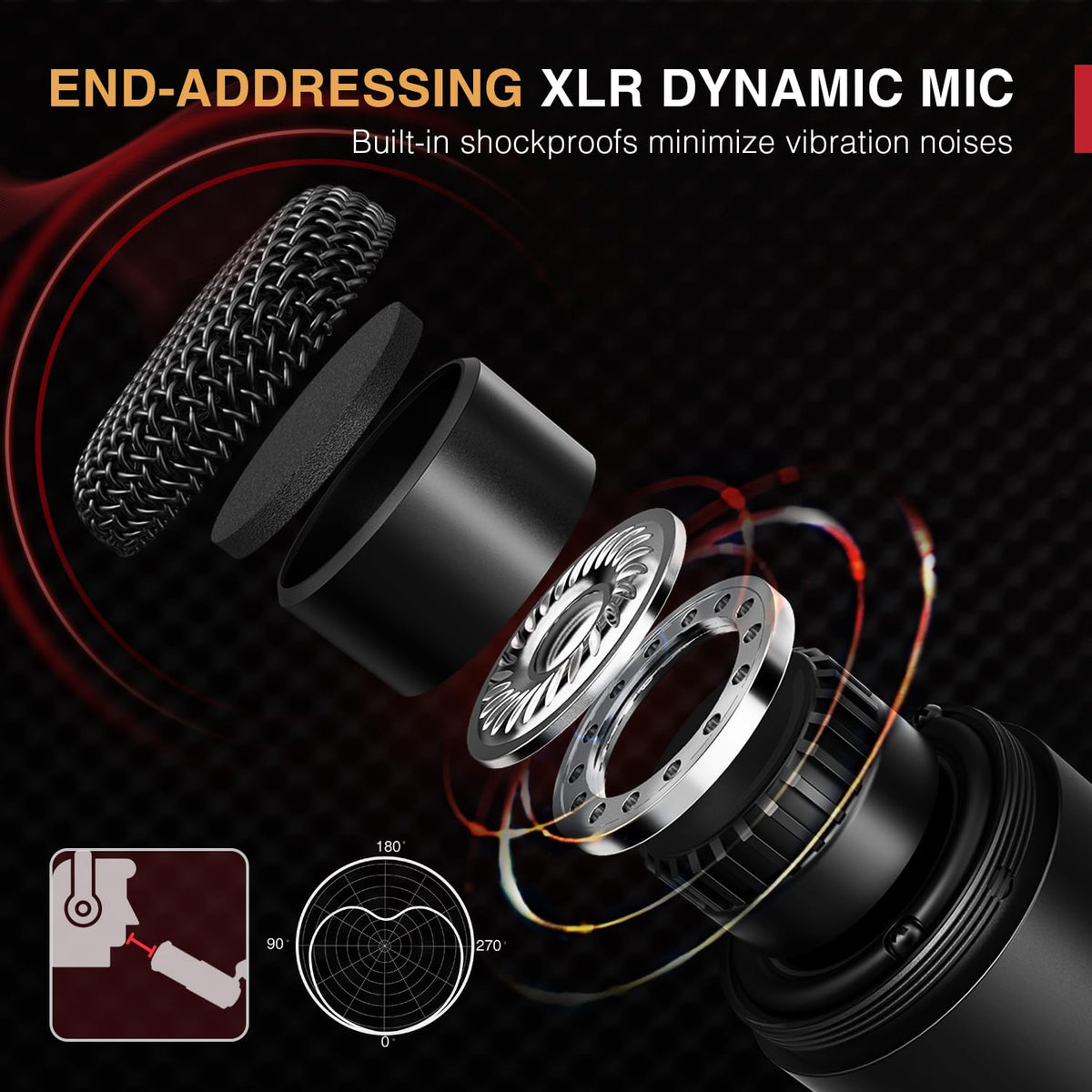 XLR Dynamic Microphone T420