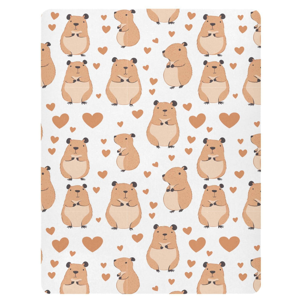 Soft Breathable Microfiber Crib Sheet Q777