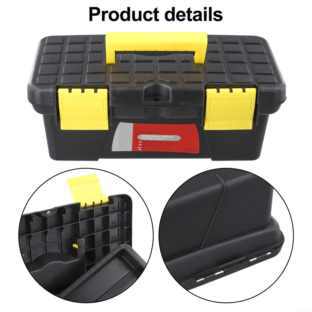 10-Inch 2-Layer Toolbox Y1635