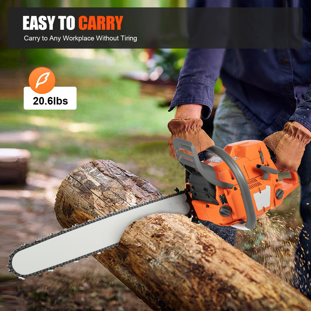 24'' 72CC 2-Stroke Gas Chainsaw O23556