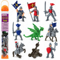 9 Medieval Knight & Dragon Toy Set U9741