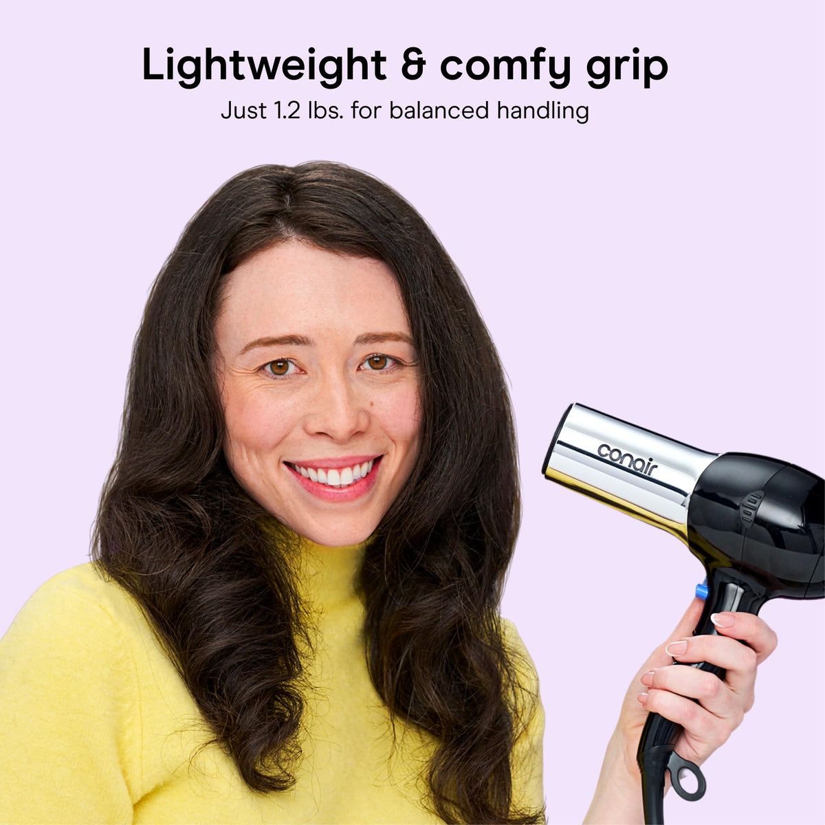 1875W Full Size Ionic Hair Dryer with Concentrator Attachment U62081