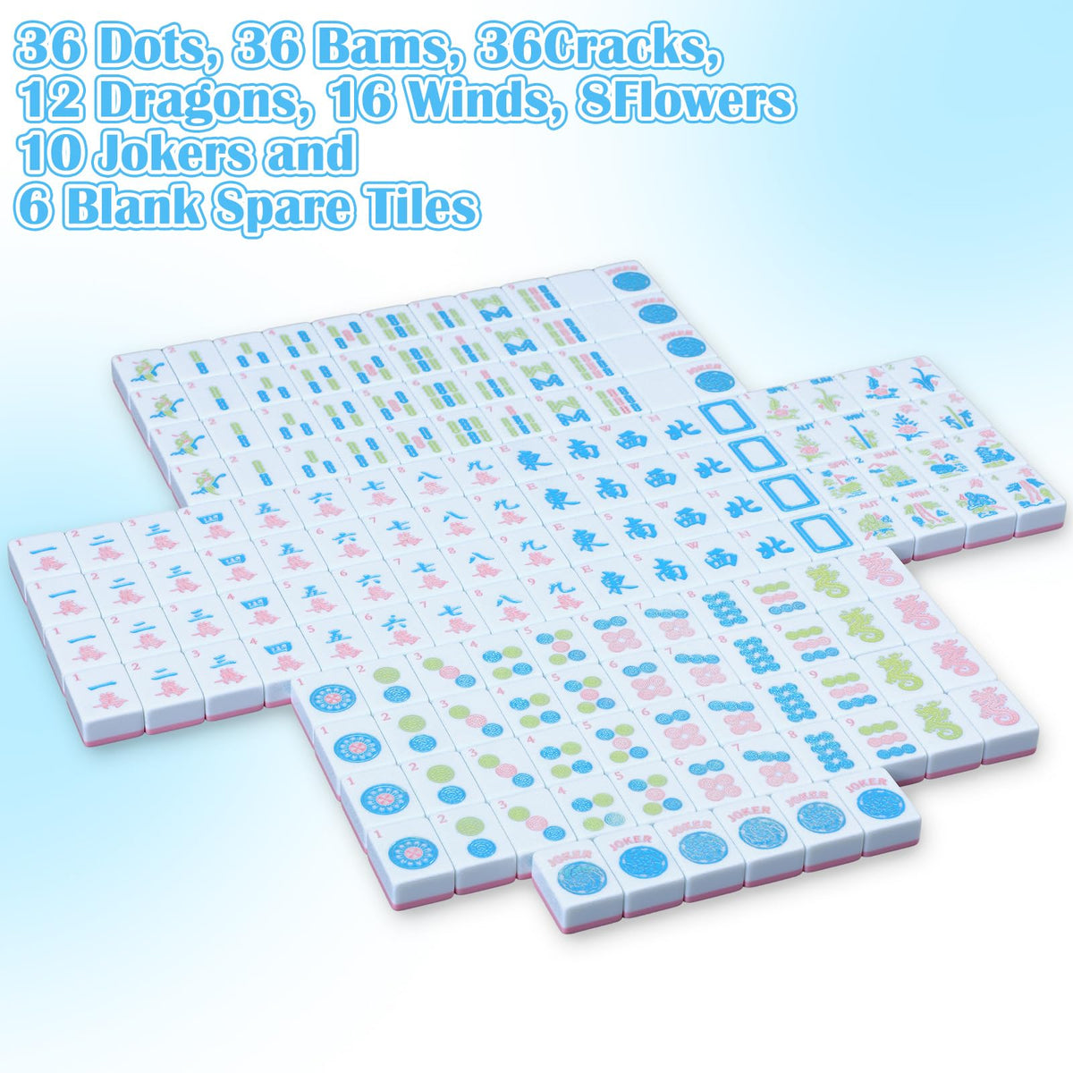 American Mahjong Tile Set D843