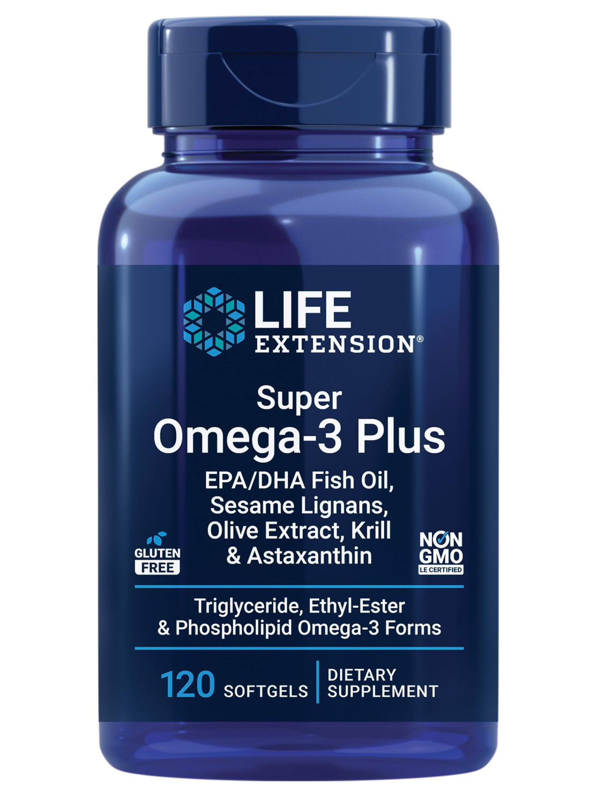 Omega-3 Fish Oil 120 Softgels F531370