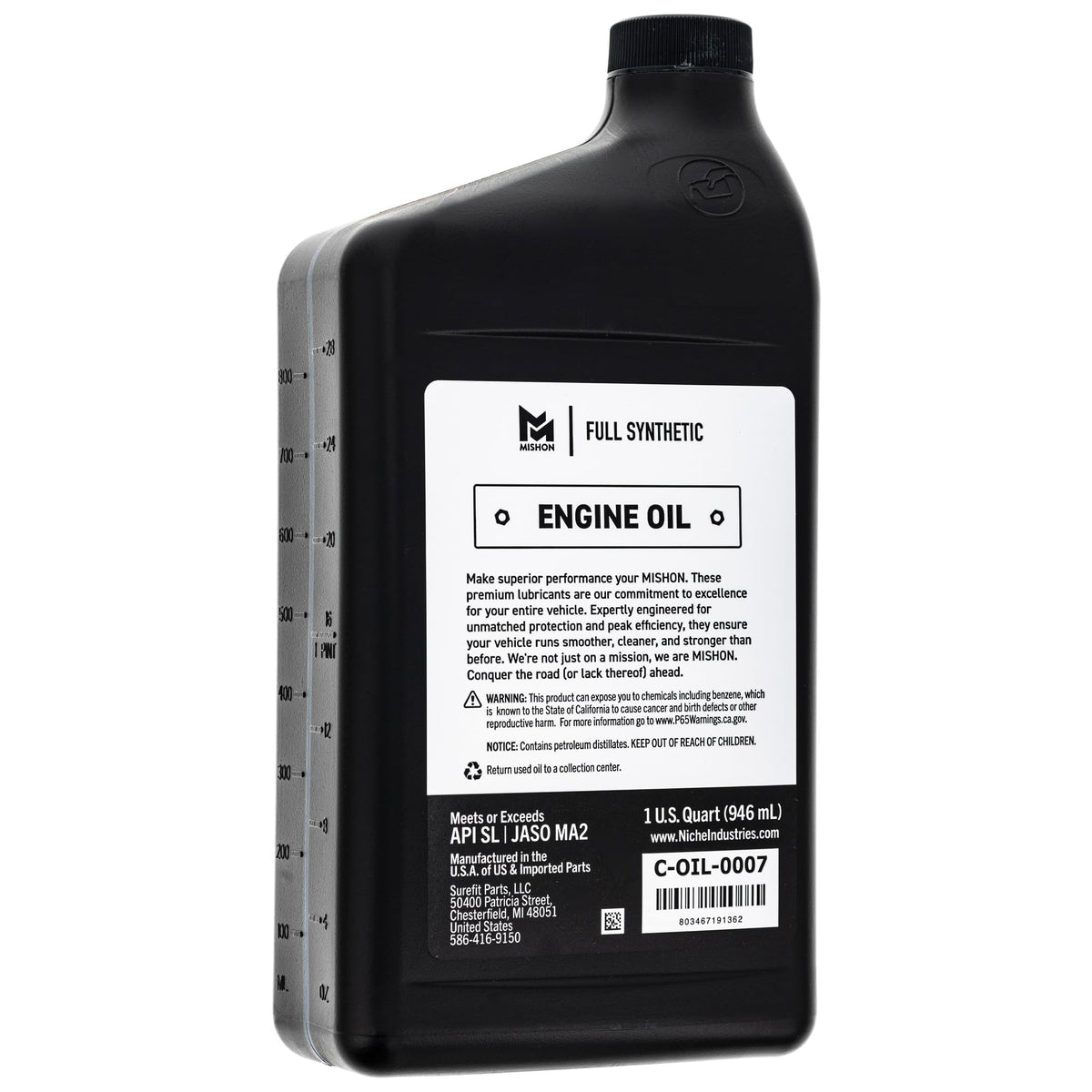 Engine Oil Change Kit P7178