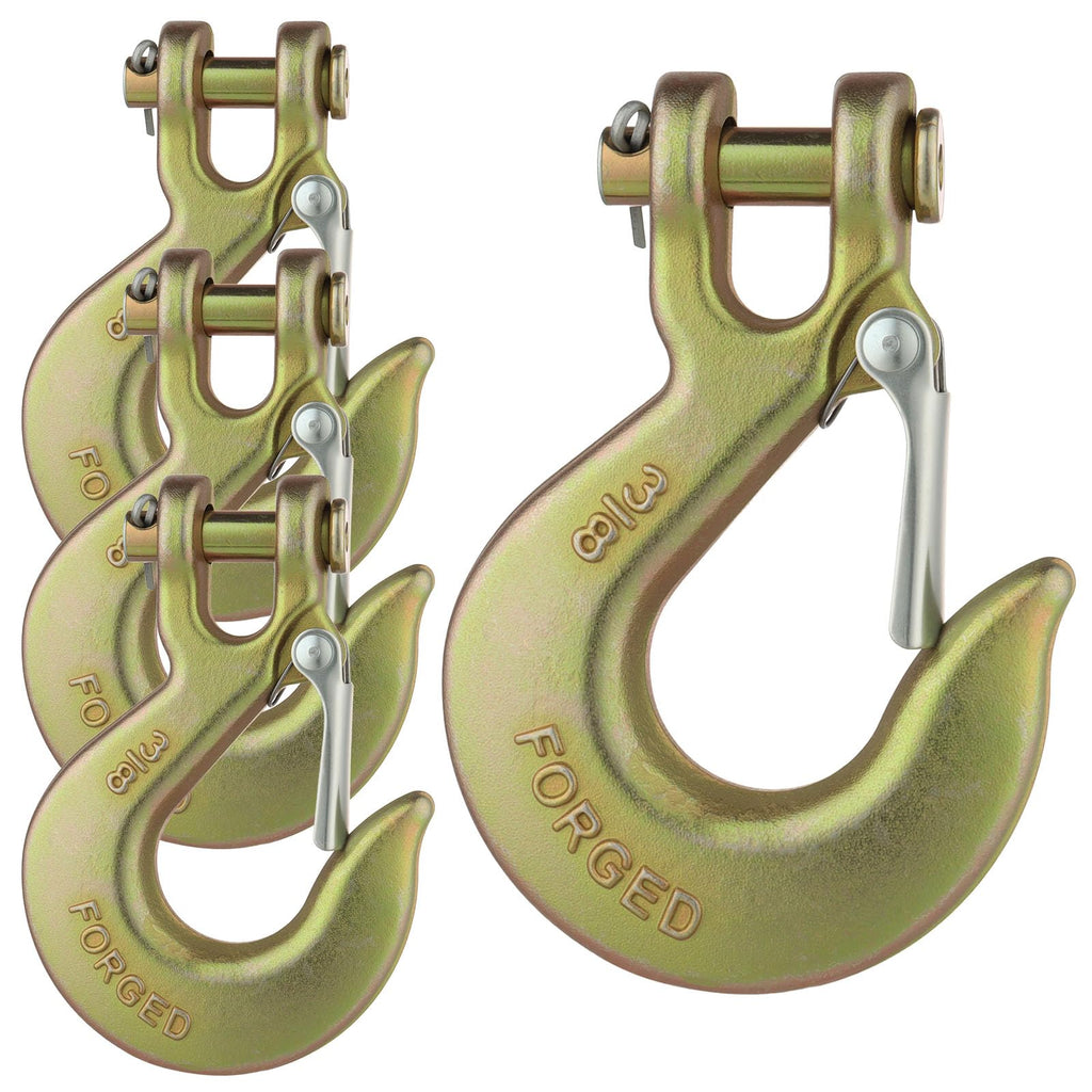 3/8" Clevis Slip Hook with Safety Latch Grade 70 H543