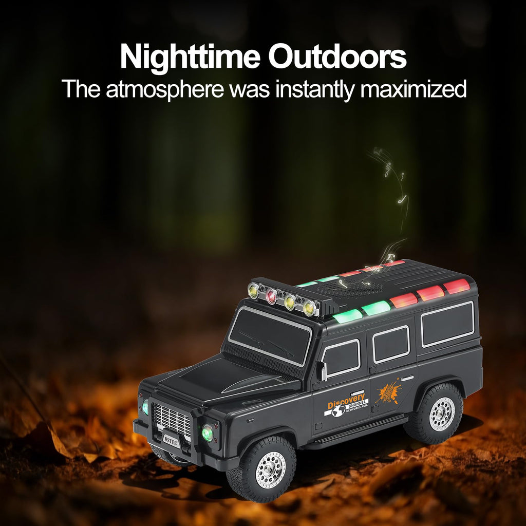 Black Off-Road Bluetooth Speaker with Roof Lights O5303