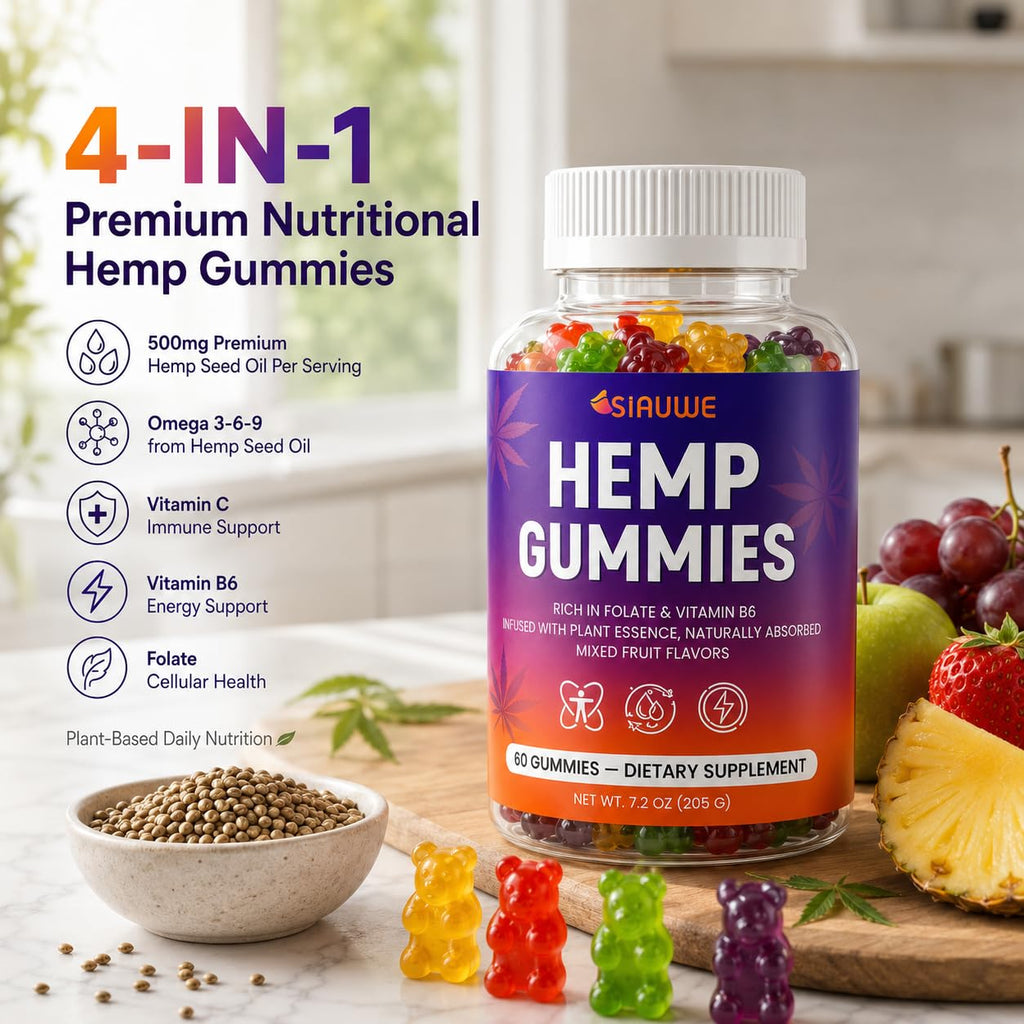 Sugar Free Hemp Gummies 60 Count Q12033