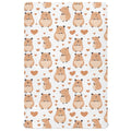 Soft Breathable Microfiber Crib Sheet Q777