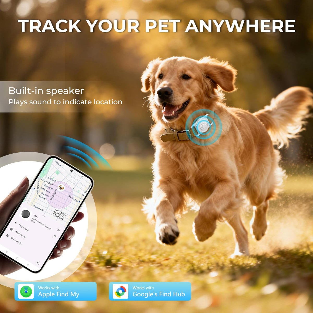 GPS Dog Tracker Collar Y246151