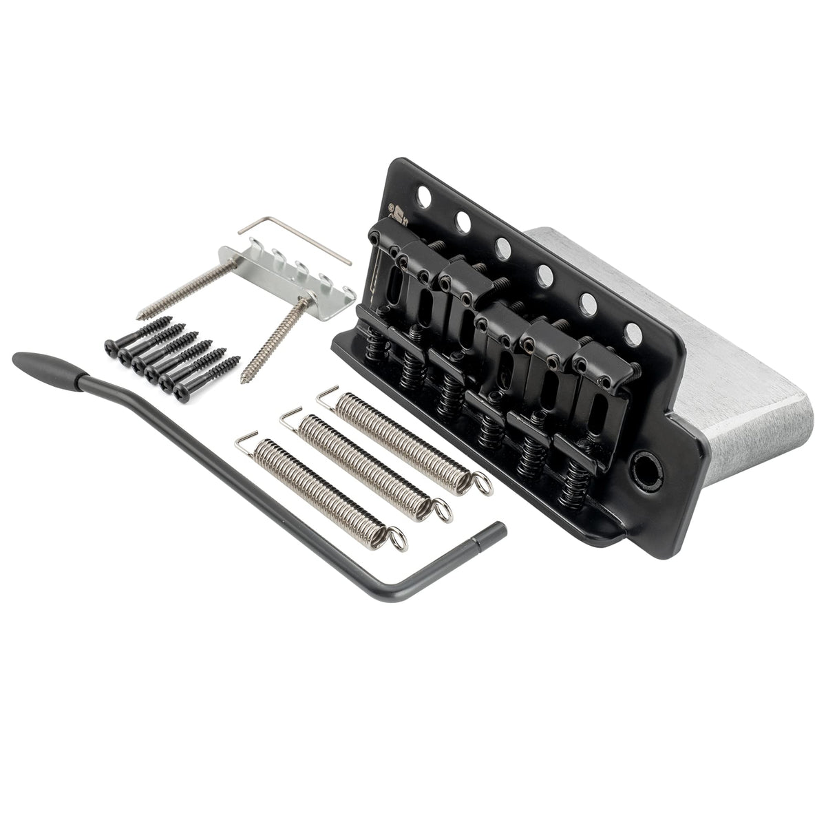 52.5mm 6-Screw Tremolo Bridge Black R508