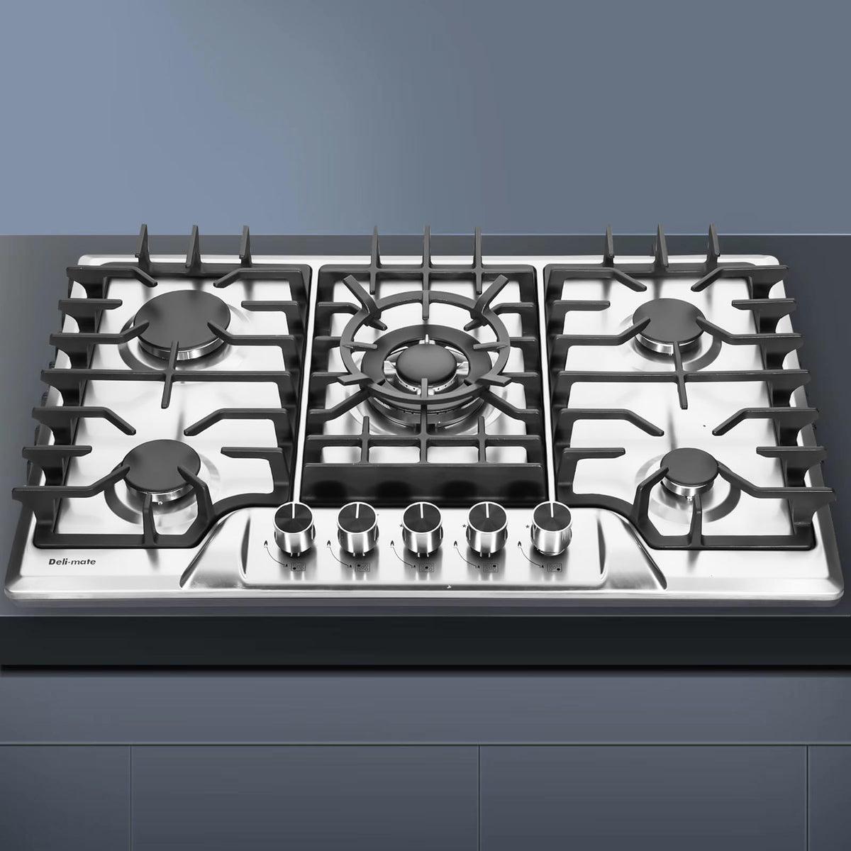 30 Inch 5 Burners Stainless Steel Gas Cooktop L9502