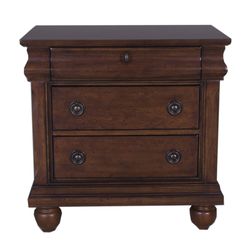 Rustic Cherry Night Stand O323