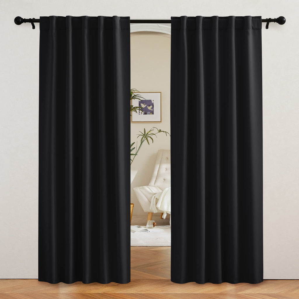 Blackout Curtains 80 inches Long D675