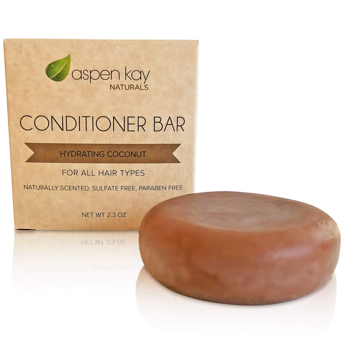 Coconut Shampoo & Conditioner Bar With Mini Soap Dish K226