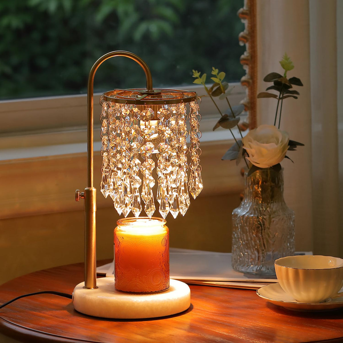 Candle Warmer Lamp with Timer Dimmer and 3 Bulbs U885900