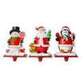 Set of 3 Christmas Stocking Holders Z37848