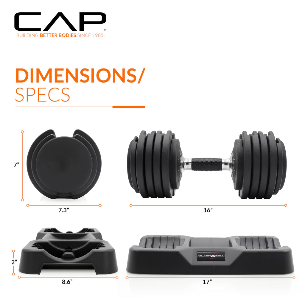 Adjustable Dumbbell Set 12.5 LB 25 LB 55 LB J850597