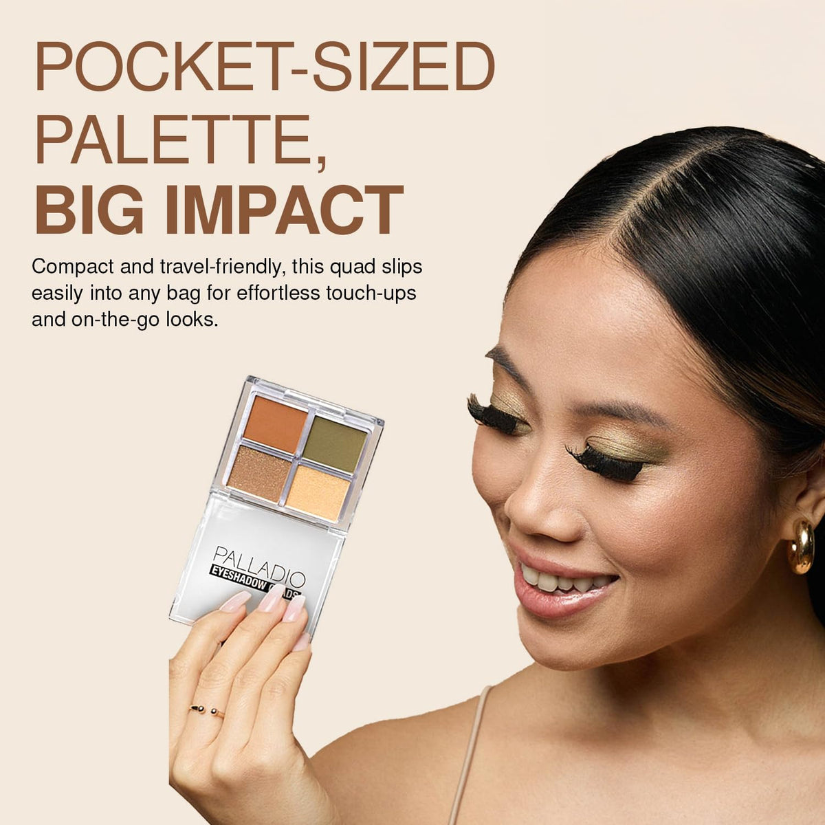 Pigmented Matte Metallic Shimmer Eyeshadow Palette A43219
