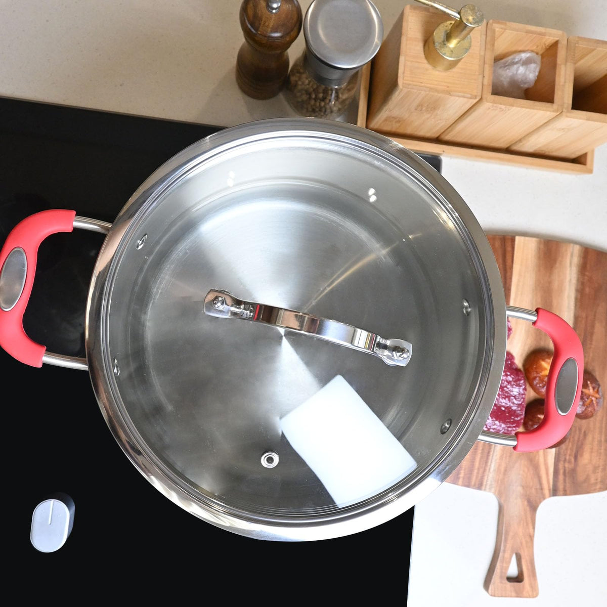 10 Inch Tempered Glass Pot & Pan Lid H8273